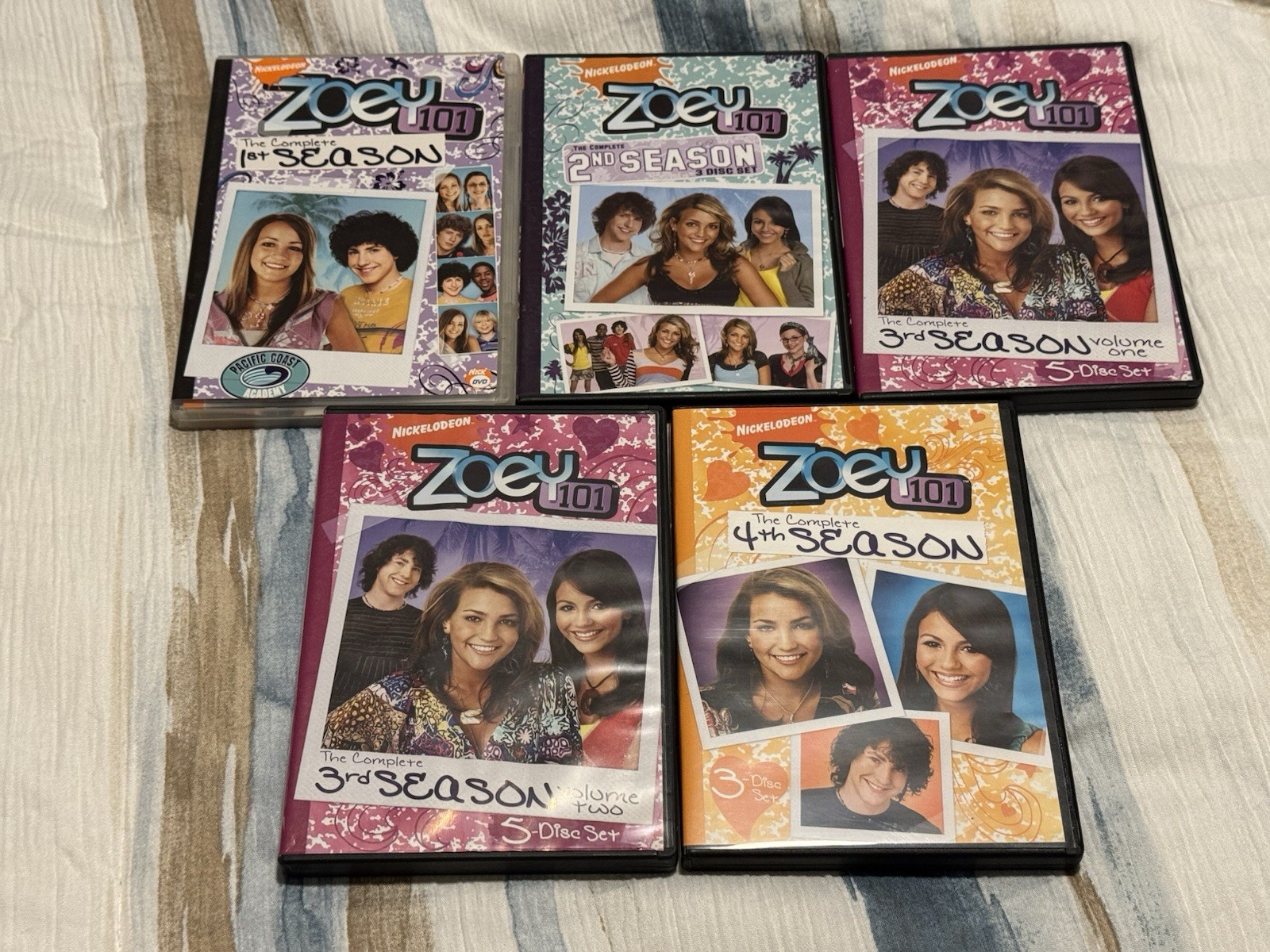 Zoey 101: The Complete Seasons 1, 2,3,4 (DVD, 2005, Disc Set)