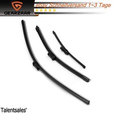 Scheibenwischer + Heckwischer Set für VW GOLF 7 LIMO+VARIANT Vorne 3x Gummi