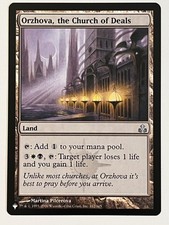 Orzhova, the Church of Deals The List Reprints Non-Foil Regular MTG NM
