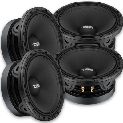 4x DS18 PROJECT360 6.5  Mid-Range Loudspeakers - 300W Rms 4-ohm Speakers