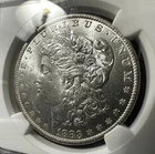 1883 O $1 NGC MS62 United States Morgan Silver One Dollar Nice Example!