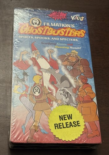 Filmation’s Ghostbusters: Spirits, Spooks, And Specters VHS (1989) SEALED