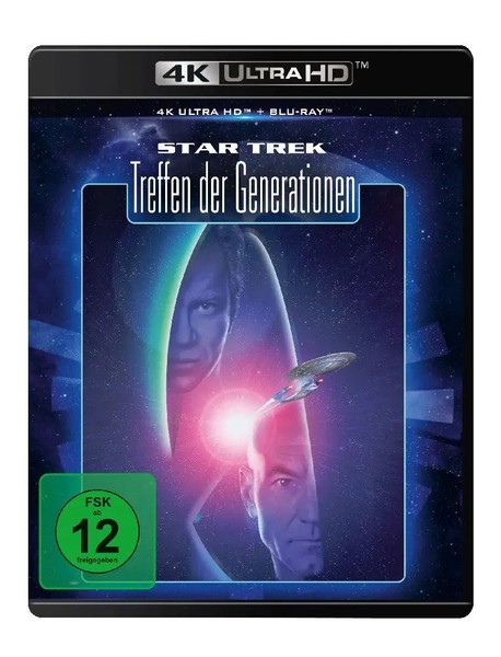 Star Trek Vii: Treffen Der Generation, 1 4K Uhd-Blu-Ray + 1 Blu-Ray | Blu-Ray-image