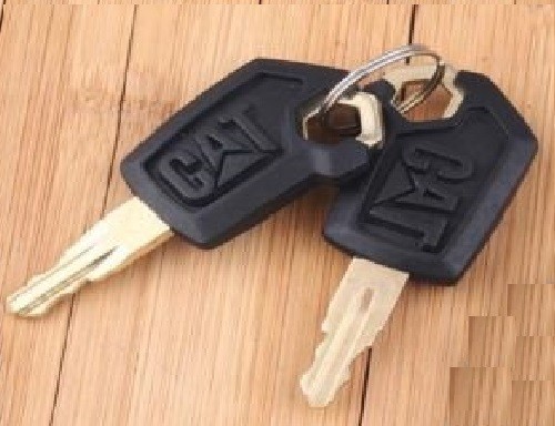 2x Heavy Equipment Caterpillar Komatsu Ignition Key CAT 5P8500 Replacement Key - Picture 6 of 6