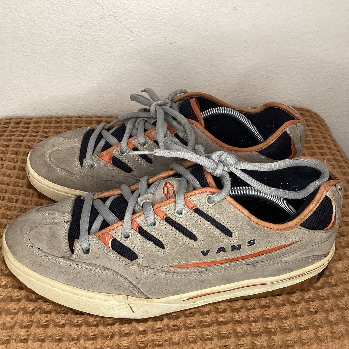 VANS VINTAGE スカジャン Vans Rare Vintage Shoes Suede Fat Tongue Chunky Skater