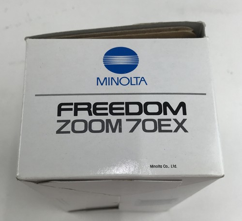 Minolta Freedom Zoom 70ex Point and Shoot Film Camera 35mm Flash - Picture 12 of 12