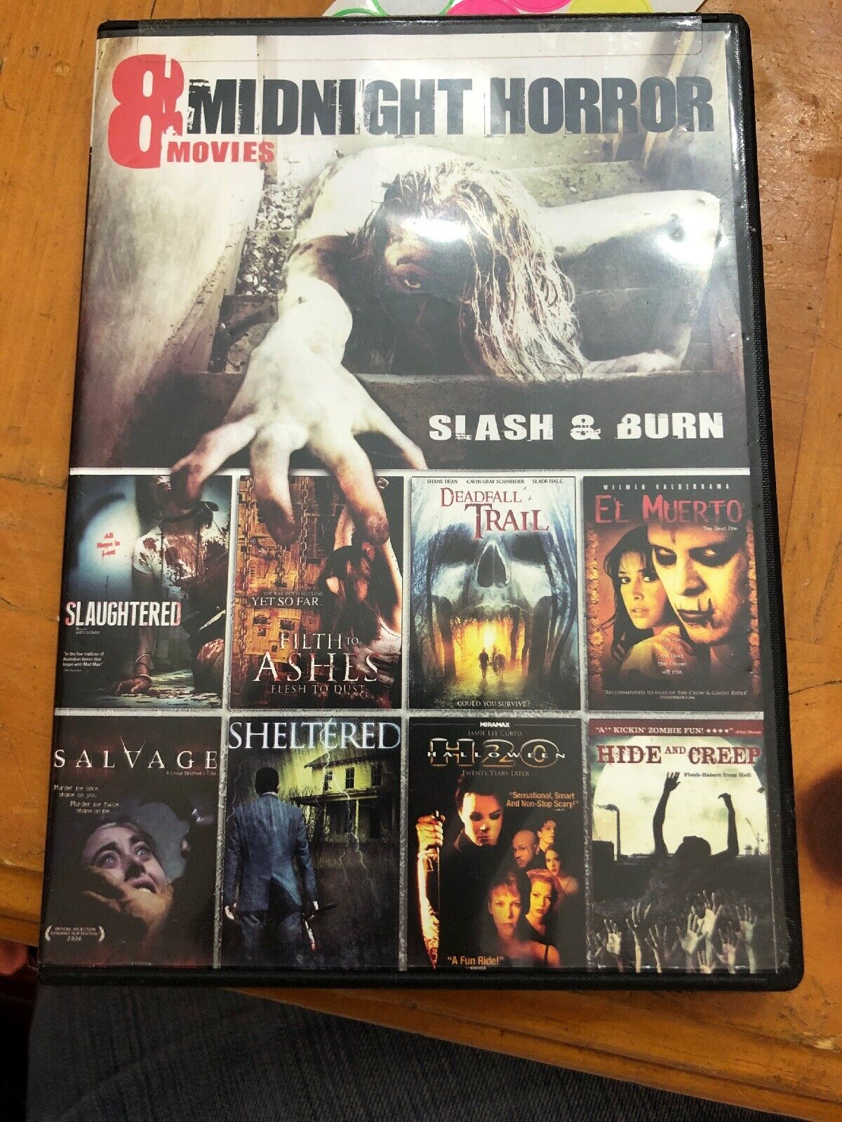 Midnight Horror Deadly Legends: 8 Movies (DVD, 2012) MR. Halloween