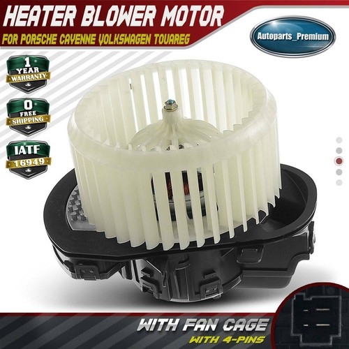 A/C Heater Blower Motor with Resistor for VW Touareg 1117 Porsche Cayenne 1118 eBay