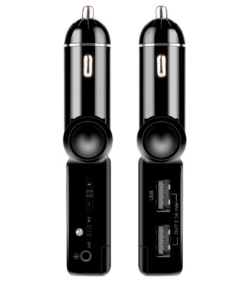 Auto Wireless Bluetooth FM Transmitter 2 USB Ladegerät Auto Player Freisprecheinrichtung