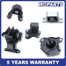5PC Engine Motor & Trans Mount Set Fit For 02-06 Honda CR-V 2.4L 4WD Auto Tr