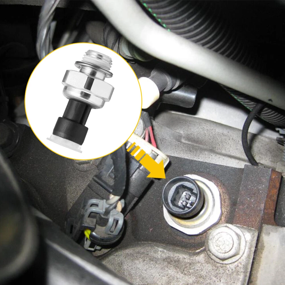 Chevy oil pressure sending unit top