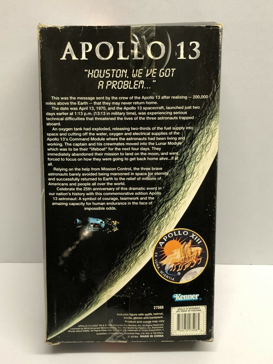 1995 Kenner APOLLO 13 ASTRONAUT Limited Edition 12