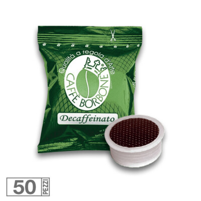 50 KAPSELN KAFFEE BORBONE GRÜNE MISCHUNG DEK ENTKOFFEINIERT LAVAZZA ESPRESSO POINT