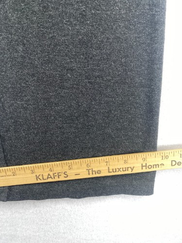 EILEEN FISHER Pants 1X Viscose Jersey Melange Straight Pull On Charcoal Gray - Picture 9 of 10