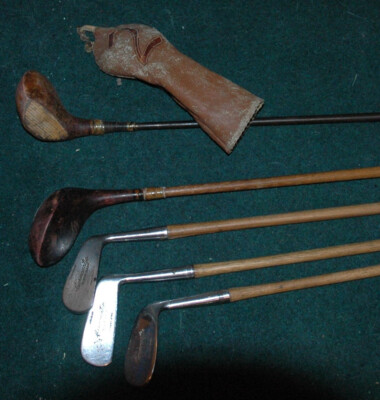 Vintage Golf Clubs – Lot of 5 Clubs - 3 Carnoustie Irons – Wilson