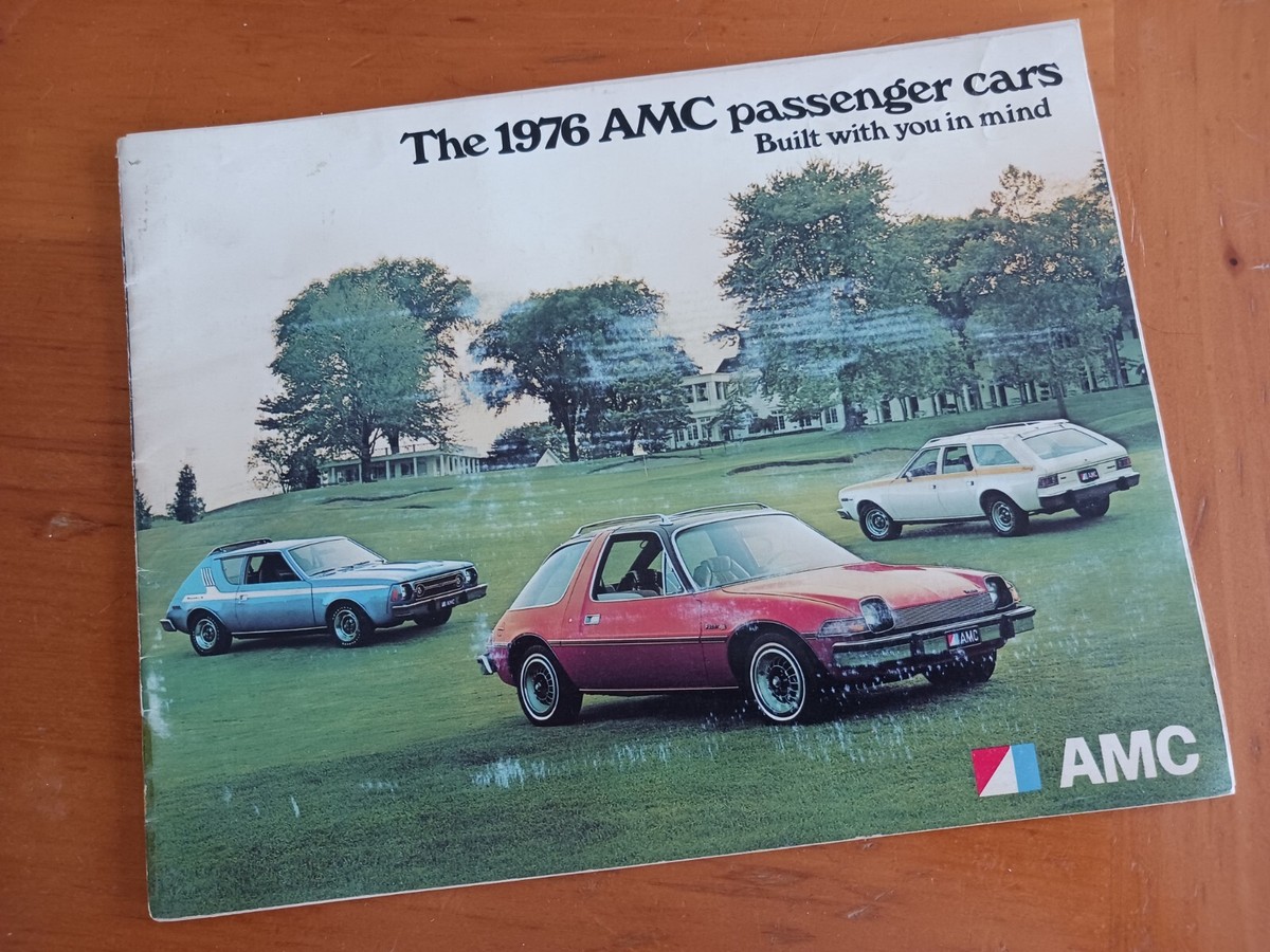 1976 AMC Brochure/Catalog with Color Chart: PACER,GREMLIN,MATADOR