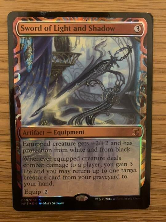 MTG Sword of Light and Shadow - Masterpiece Kaladesh Invention