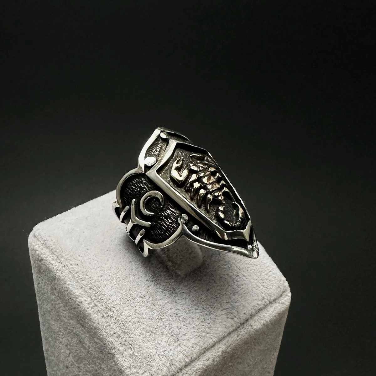 Thumb ring 2024 for men silver