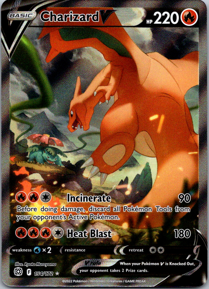 Charizard V 154/172 Swsh09: Brilliant Stars for sale | eBay