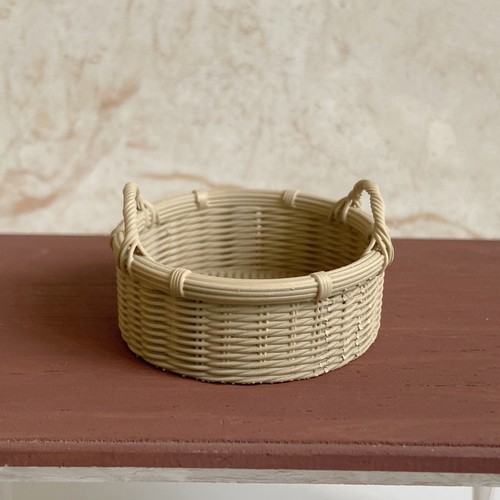 BJD Dollhouse Miniatures 1/6 Scale Storage Basket Resin Groceries Accessories - Picture 14 of 15