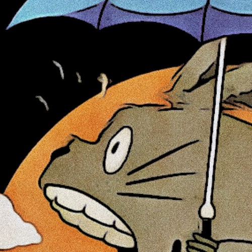 Camiseta unisex gráfica paraguas de anime japonés Mi vecino Totoro - Imagen 7 de 7