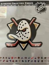 2024 NHL ANAHEIM DUCKS TEAM JERSEY PATCH "GOLD" TRIM DESIGN OFFICIAL STANLEY CUP