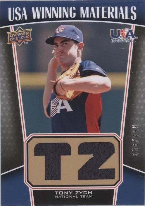 2009 Upper Deck Signature Stars - Tony Zych #UWM-40 - 1 of 1