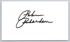 Patricia Richardson Signed Index Card - Actress - Home Improvement