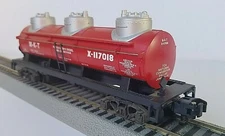 RARE American Flyer #48497 TCA 3-Dome M-K-T TANKER in C8 Condition 1996 NIB