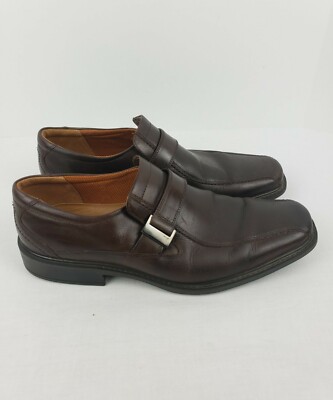 Mens ECCO New Jersey Buckle Loafers Slip On Shoes Size EU 45