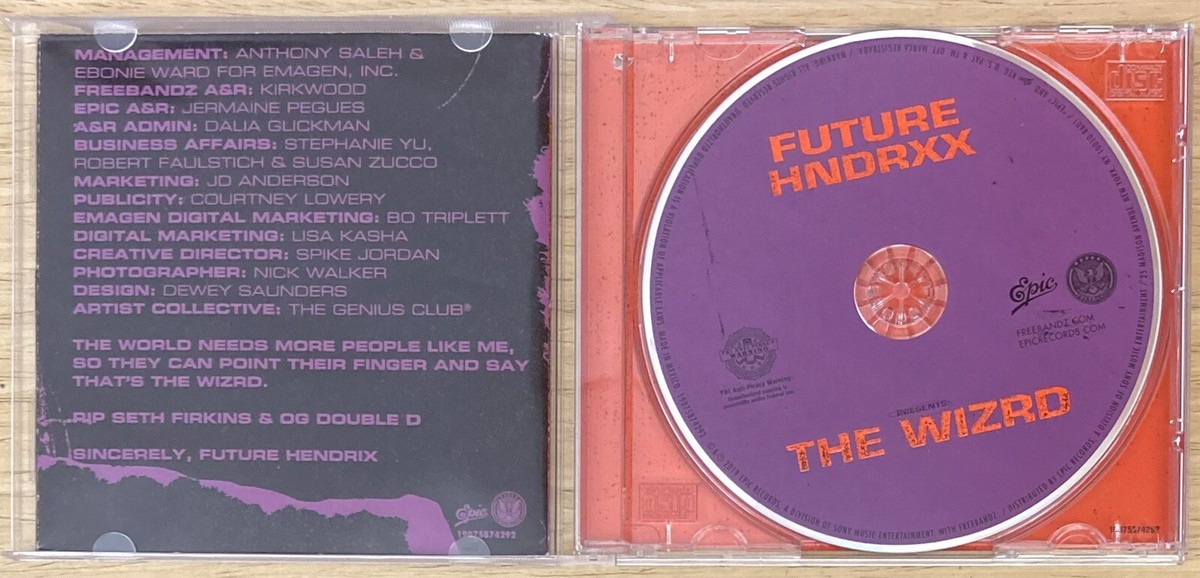 Future Hndrxx Presents The Wizrd CD 2019 Epic Records | eBay
