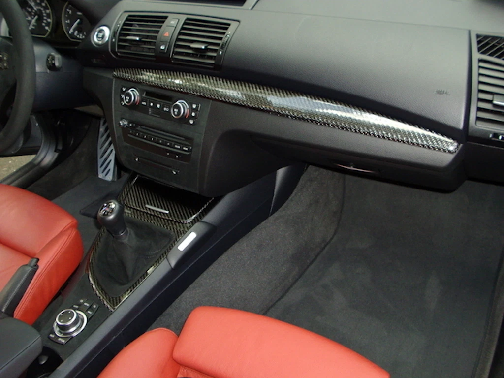 BMW E82 E83 E87 E88 Carbon Fiber Interior Trim 5 Pieces BMW 1