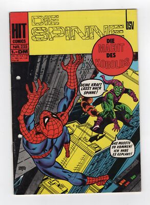 1971 MARVEL AMAZING SPIDER-MAN #98 GREEN GOBLIN DRUG STORY RARE KEY HIT GERMAN