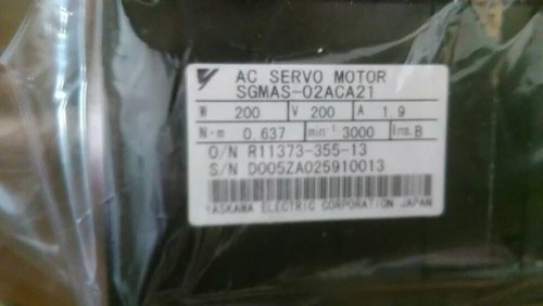 One YASKAWA SGMAS-02ACA21 Servo Motor SGMAS02ACA21New In Box Expedited Shipping - Picture 3 of 12