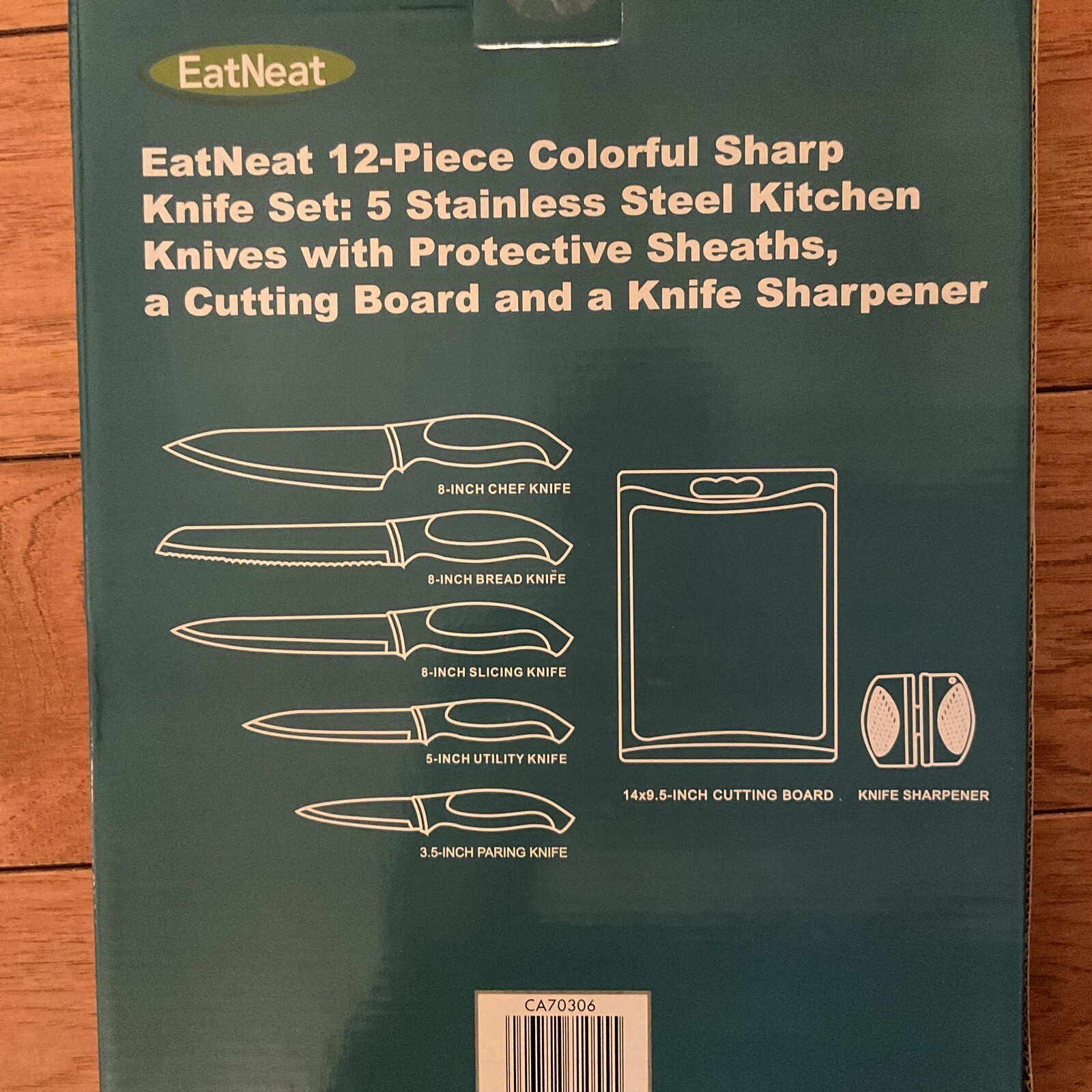 Kuhn Rikon Knives & Eat Well Knife Set - NEW!!!