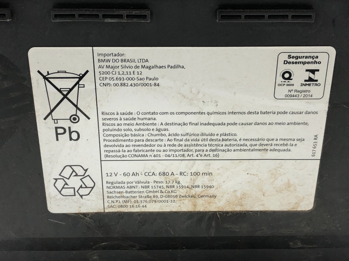 BMW 6121 9364590 12V 60AH 680A 600CCA AGM VARTA CAR BATTERY