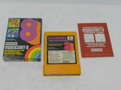 Fairchild Channel F VideoCart Collection Game Complete CIB - U Pick Title Games - Picture 8 of 28