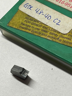 10-Pack GTN 4.8-40 C2 CUT-OFF & GROOVING CARBIDE INSERT