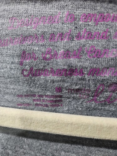 Made For Life Breast Cancer Be Aware Save A Pair Graphic Womens XL - Picture 2 of 3