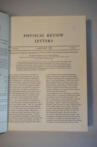 Physical Review Letters 1968 Volume 20 Number 1-26 - Bild 5 von 10