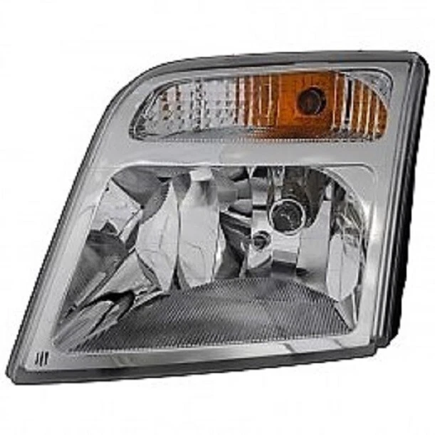 Pair Right Left headlights & bulbs for 2010 2011 2012 2013 Ford Transit Connect - image 3 of 4