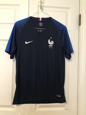 France Team Soccer Jersey M Navy/blue