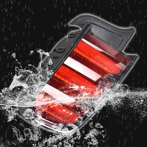Left Driver Side Tail Light Assembly Halogen Red Fit For Ford Mustang 2015-2021 - Picture 9 of 10