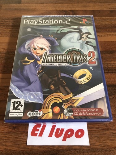 Atelier Iris 2: The Azoth Of Destiny Sur PS2 - NEUF Sous Blister, Version Française
