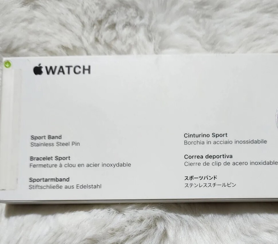 Apple Sport Band for Watch Series 6 and SE - Capri Blue Apple Sport Band for Watch Series 6 and SE - Capri Blue