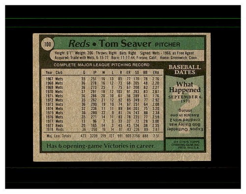TOM SEAVER YOU PICK SEE SCANS OF EVERY CARD ALL TOM SEAVER CARDS ODD BALL METS - Bild 151 von 183