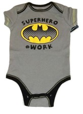 Baby Bodysuit DC Comics Batman Crime Fighter Romper Snapsuit