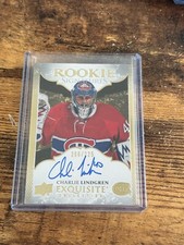 2016-17 Upper Deck Ice Exquisite Rookie Signatures /225 Charlie Lindgren Auto RC