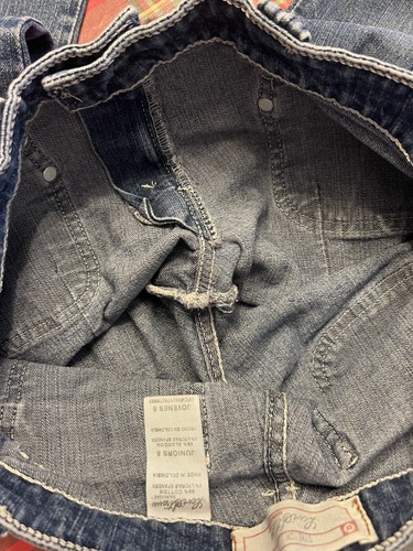 Junior's Levi Strauss Signature Capris Y2K Style Denim Size 5 29" Waist - Picture 16 of 17