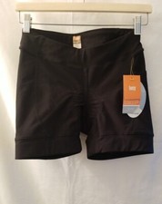 LUCY Spin Fusion Padded Shorts Women XS Black Fitted Athletic Shorts